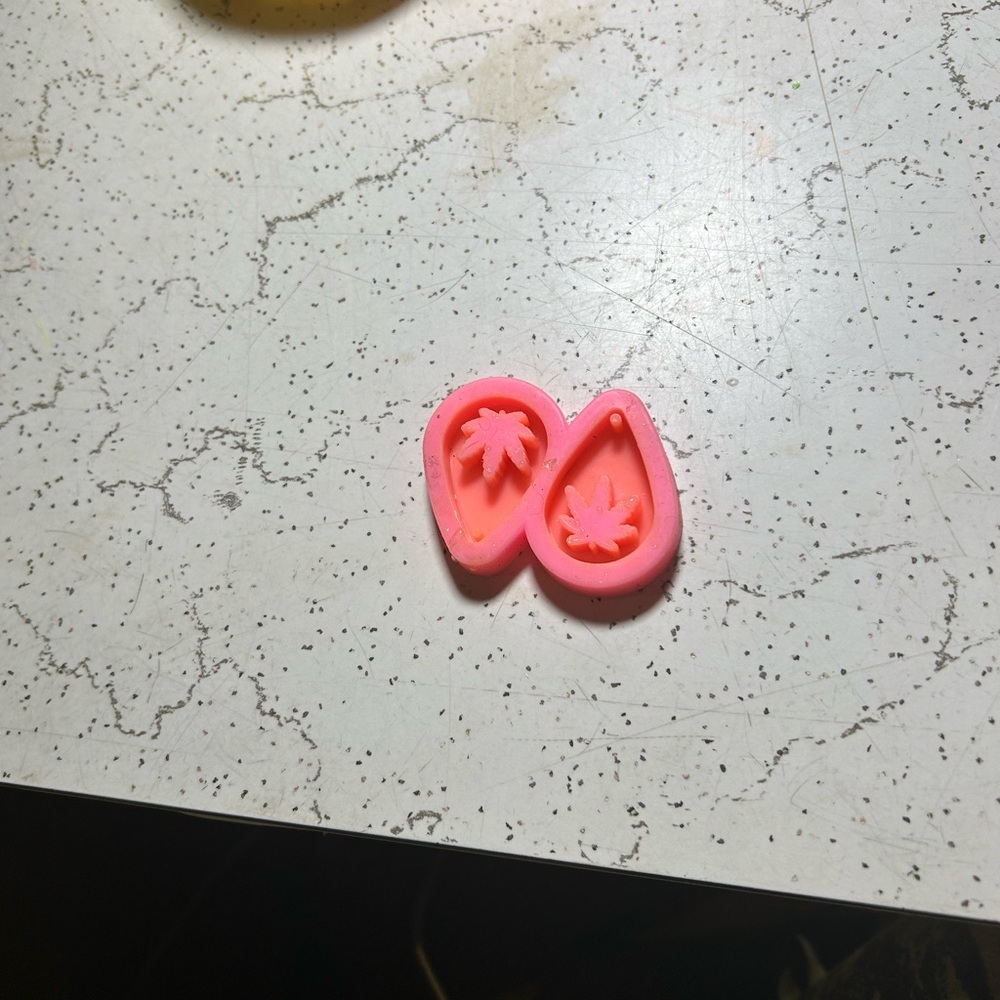 Pink Silicone Mold for Crafting
